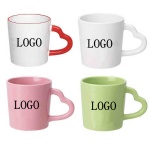 Heart Shaped Handle Mug