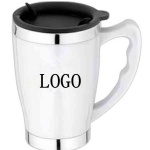 Plastic Outer And Stainless Steel Interior Mug