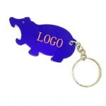 Hippo shape bottle opener