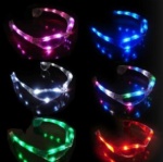 flashing sunglasses/light up sunglasses