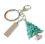 Christmas tree key ring