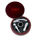 4-piece wine accessory set