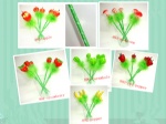 Fruit shaped pen with quill