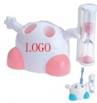 3 Minutes Toothbrush Holder with Timer Hourglass